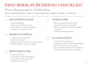 create a book publishing plan for your manuscript